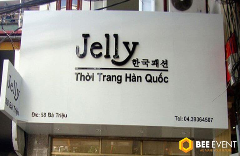 Bảng hiệu alu chữ nổi