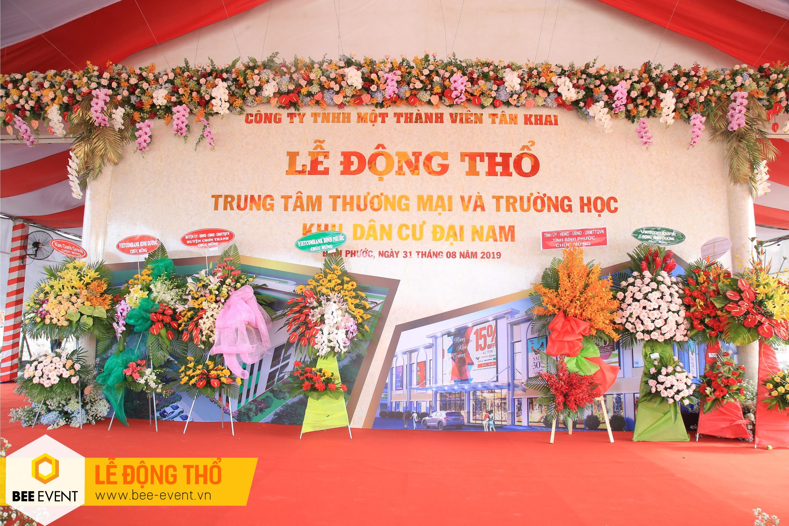 Tổ chức lễ khởi công – Động thổ