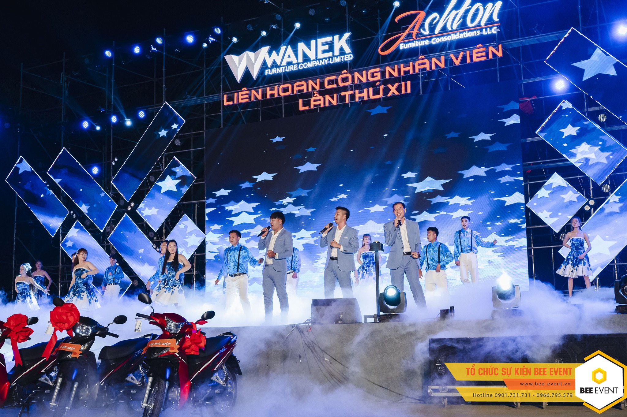 Hệ thống ánh sáng cần thiết cho một sự kiện