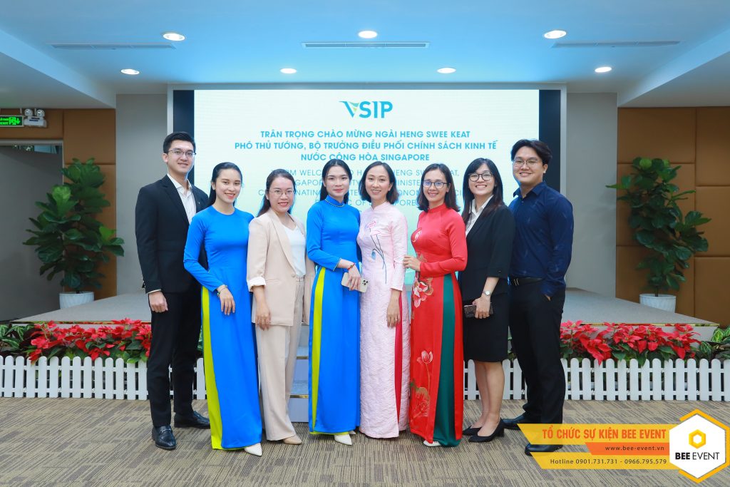 SỰ KIỆN ĐÓN TIẾP PHÓ THỦ TƯỚNG SINGAPORE _ VSIP 1